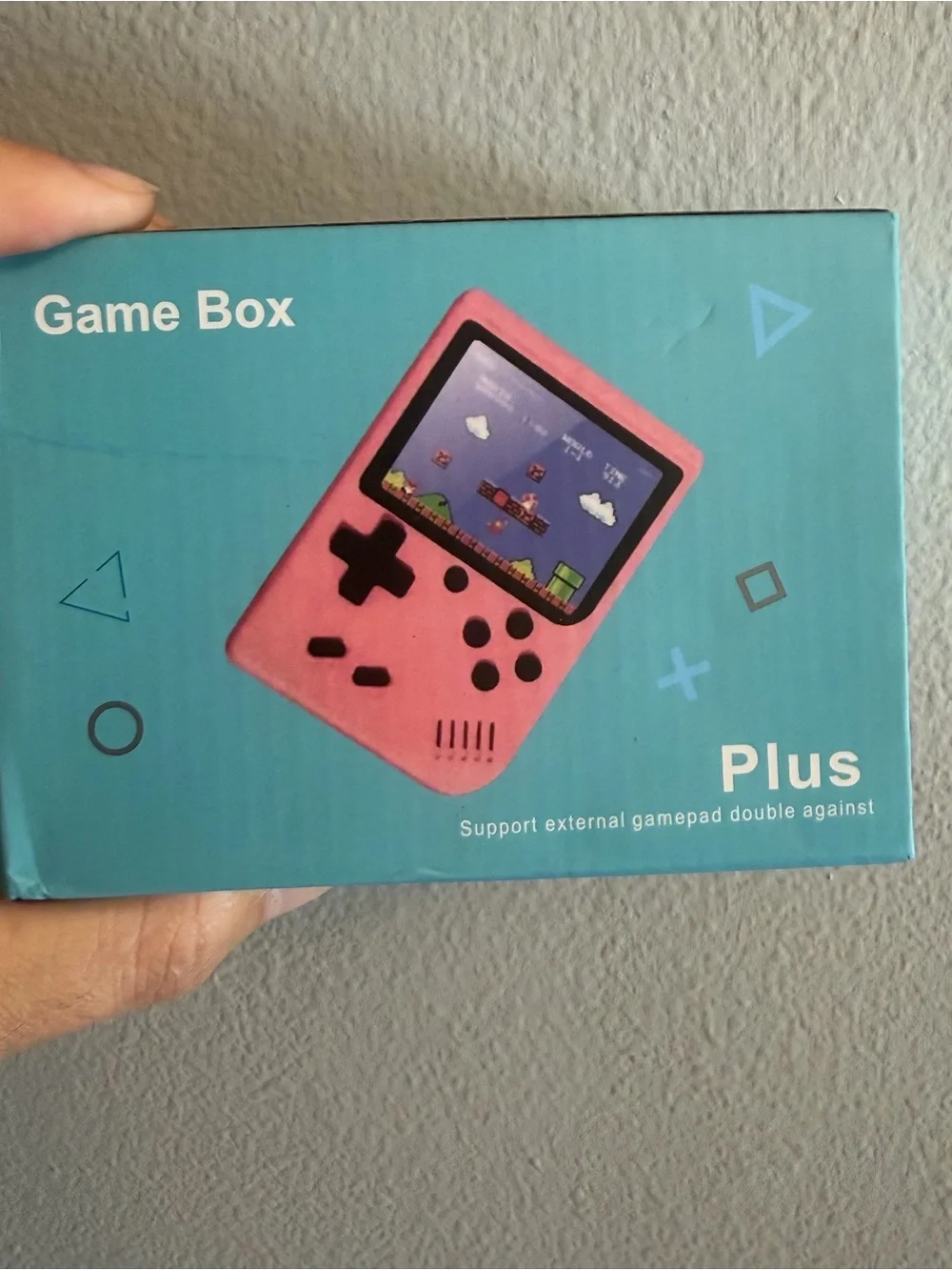 Game Box Plus Retro Handheld Console – Green, 400+ Games Built In